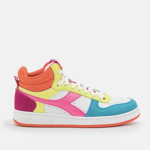 Diadora - Sneakers - Magic Basket Mid White Cabaret - Photo 1
