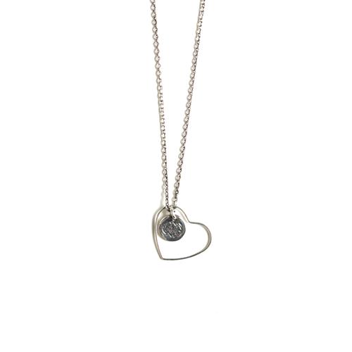 Adeline Affre - Collier - Cosima Plaqué Argent vieilli 925 - Photo 1