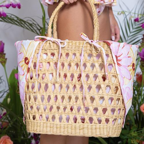 Sundress - Sac - Cote d'Azur Riviera Print Tan - Photo 1