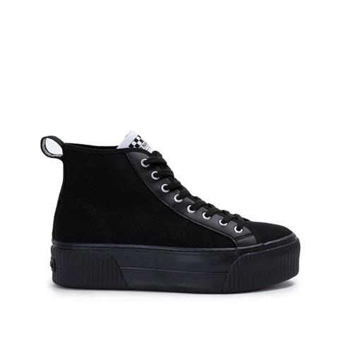 No Name - Sneakers - Iron Mid Canvas Black - Photo 1