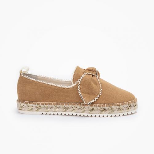 Armistice - Espadrilles - Cloe Bow Camel - Photo 1