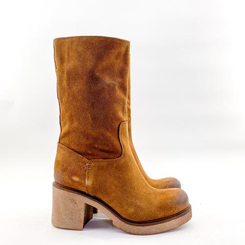 6030 Crosta Terra boots croute camel nubuck gomme smr