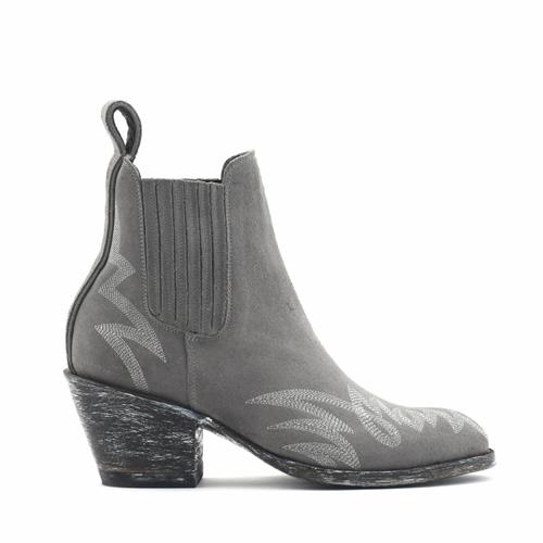 Mexicana - BL2497 Gaucho Long Stitch Suede Grey - Photo 1