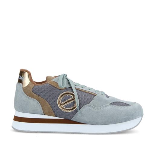 No Name - Sneakers - Parko Runner Suede Storm Stone - Photo 1