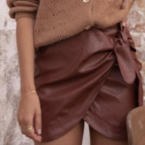 Opullence - Jupe - Betina Camel - Photo 1