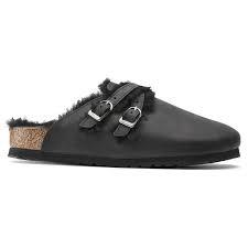 Birkenstock - Sandale - Blair Shearling Black - Photo 1