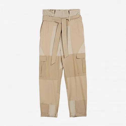 Mes Demoiselles Paris - Pantalon - Bendan Beige Green Combo - Photo 1