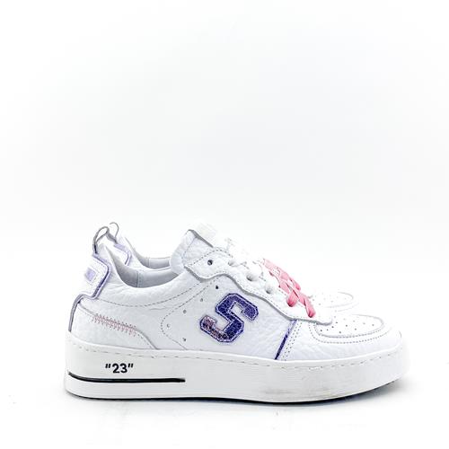 Semerdjian - Sneaker - Corvo 7295 Blanc Violet - Photo 1