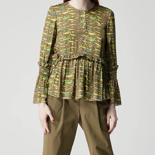 Heimstone - Blouse - Panda Eat Your Greens  - Photo 1
