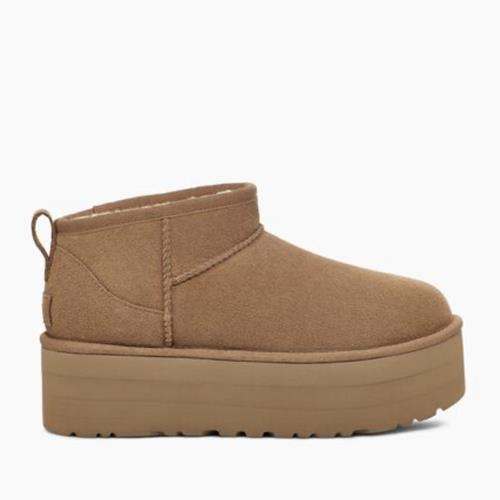 UGG Australia - Snowboots - Classic Ultra Mini PLatform Chestnut - Photo 1