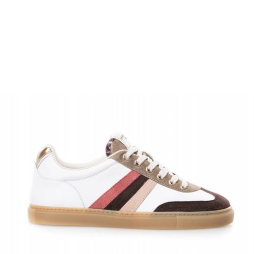 Serafini - Sneaker - Court White Rope Brown - Photo 1