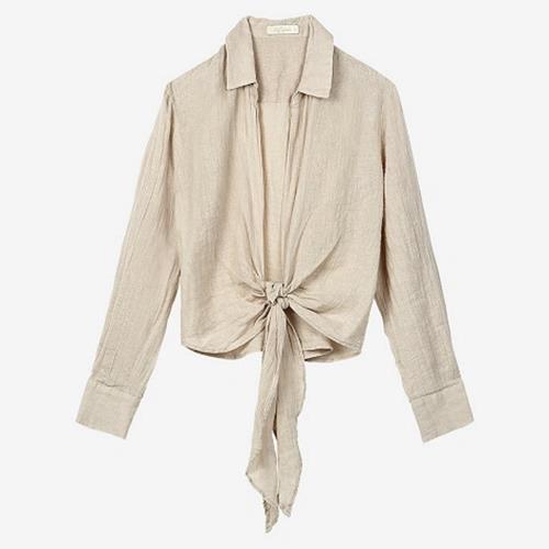Mes Demoiselles Paris - Chemise - Rudside Lin Naturel - Photo 1