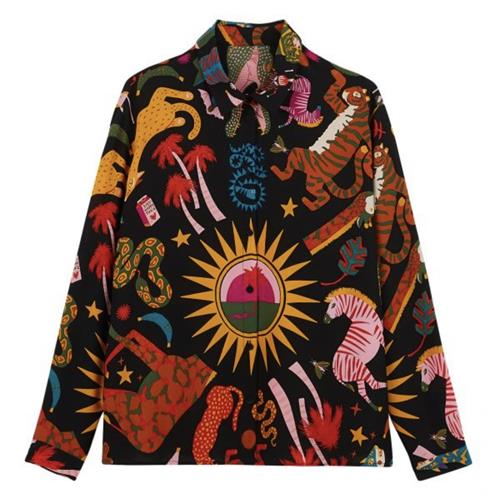Wild - Chemise - Bonaventure Animo Noir - Photo 1