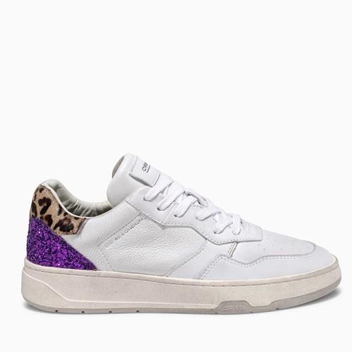 Crime - Sneakers - 22400 White Leo Violet - Photo 1