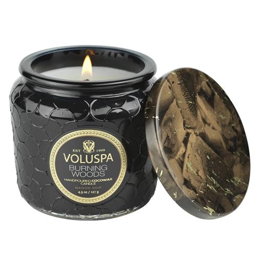 Voluspa - Bougie - 4,5oz Petite Jar Burnings Woods - Photo 1