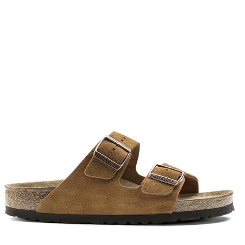 Birkenstock - Sandale - Arizona Suede Mink - Photo 1