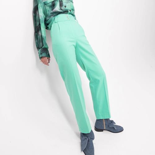 Heimstone - Pantalon - Jojo Flanelle Verte - Photo 1