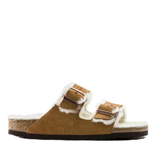 Birkenstock - Sandale - Arizona Shearling Mink - Photo 1