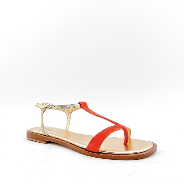 sandales nimal Billie Or Corail