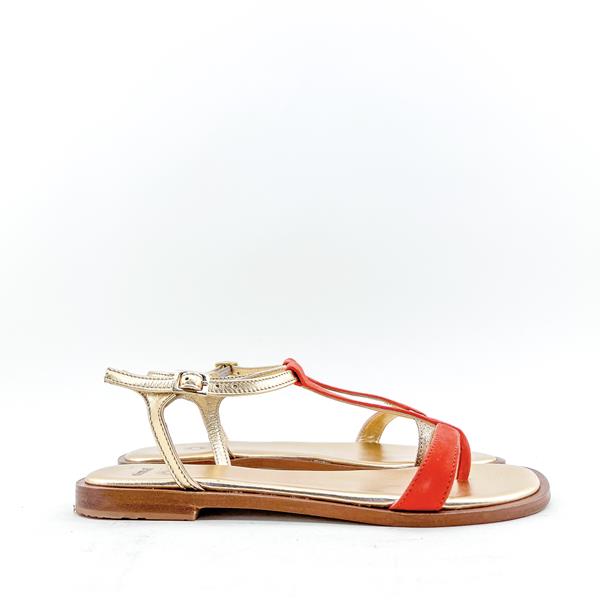 sandales nimal Billie Or Corail
