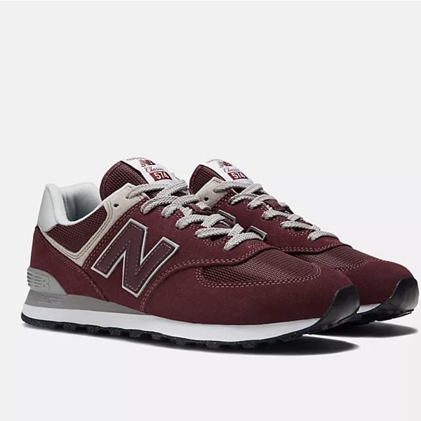 New balance 574 bordeaux gris shop femme