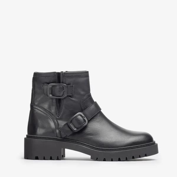 bottines unisa cuir noir