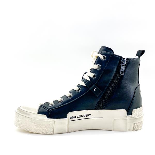 Ash Sneakers Ghibly Black Cuir | Featsy