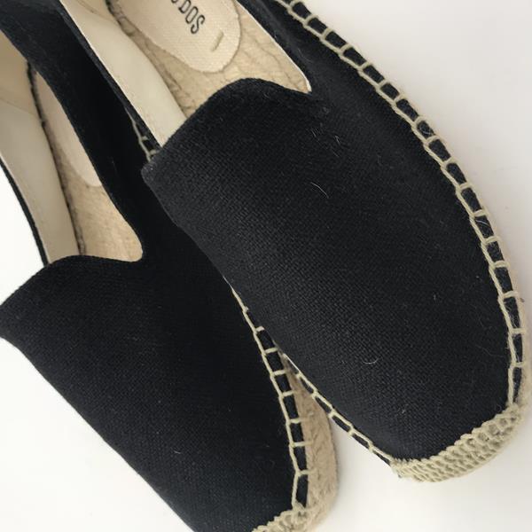 black soludos platform espadrilles