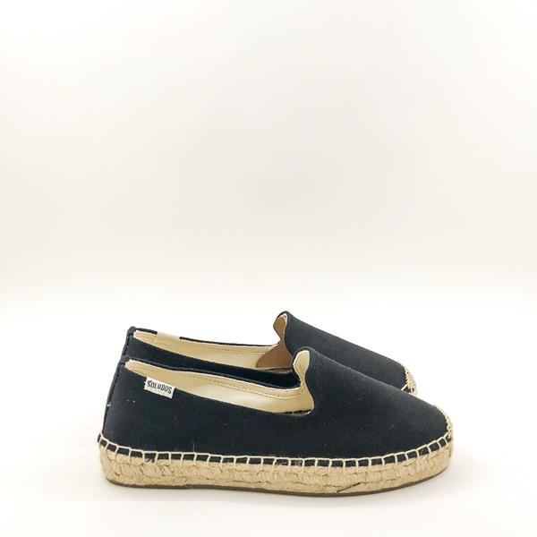 black soludos platform espadrilles