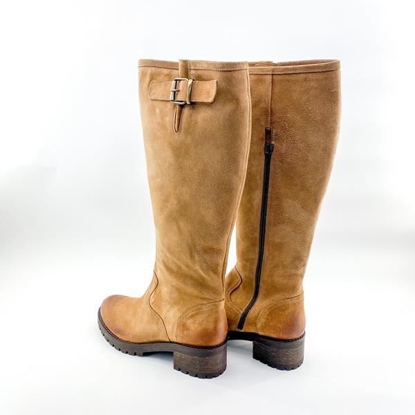 bottes hautes cognac