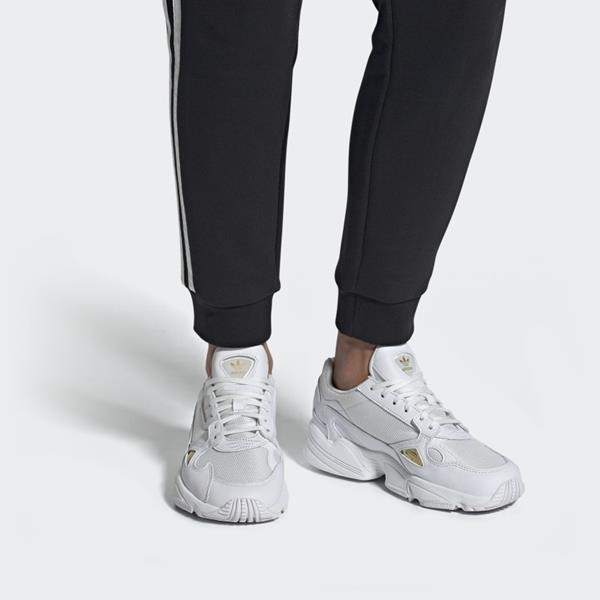 adidas falcon homme blanche