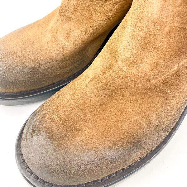 Strategia Bottes P863 Velours Nocciola Featsy
