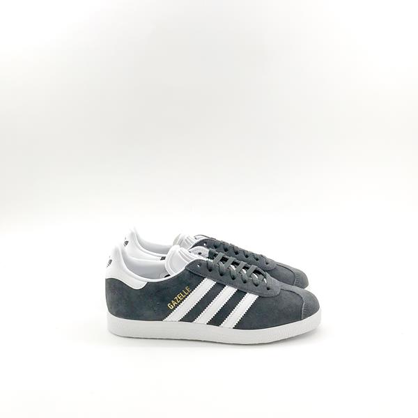 adidas, iconique, gazelle, réédition, modèle gris, anthracite ... Adidas - Baskets - Gazelle BB5480 Gris Foncé - Photo