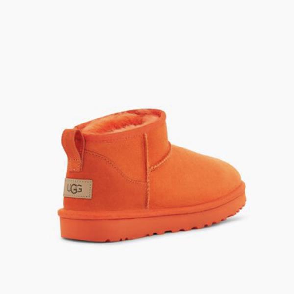UGG australia Classic Ultra Mini Orange Sodaboots snow boots made