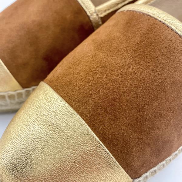 Kanna espadrilles cognac deals